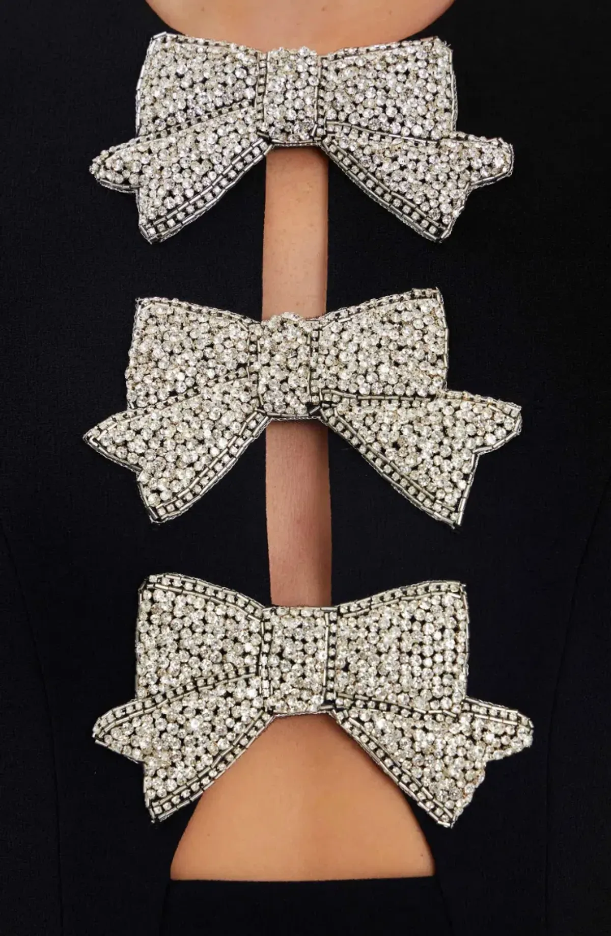 Rebecca Vallance Juliana Puff Sleeve Mini Dress Black Size 12 - Image 4