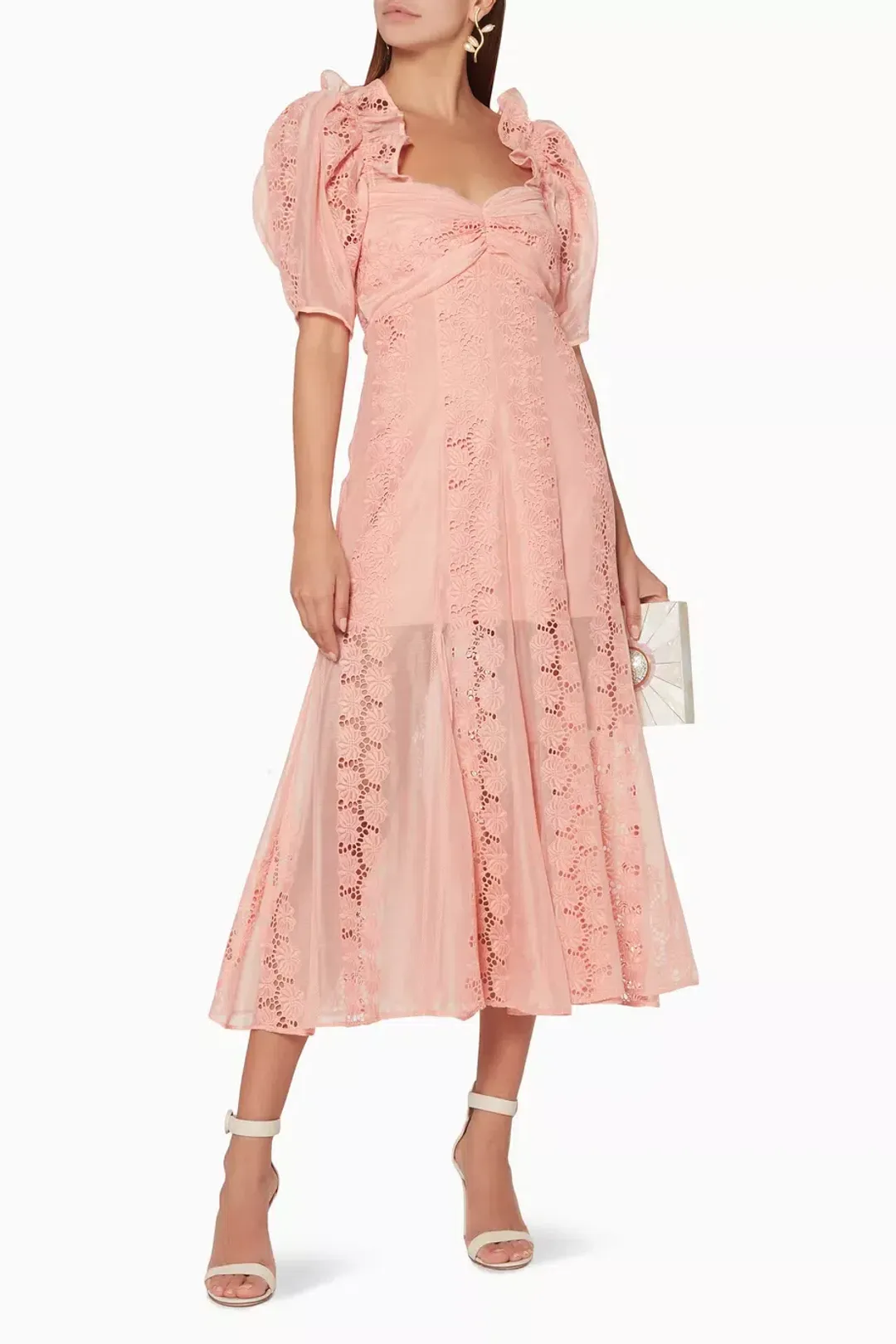Alice McCall About You Midi Dress Rogue Pink Size 8 for rent on The Volte - main image