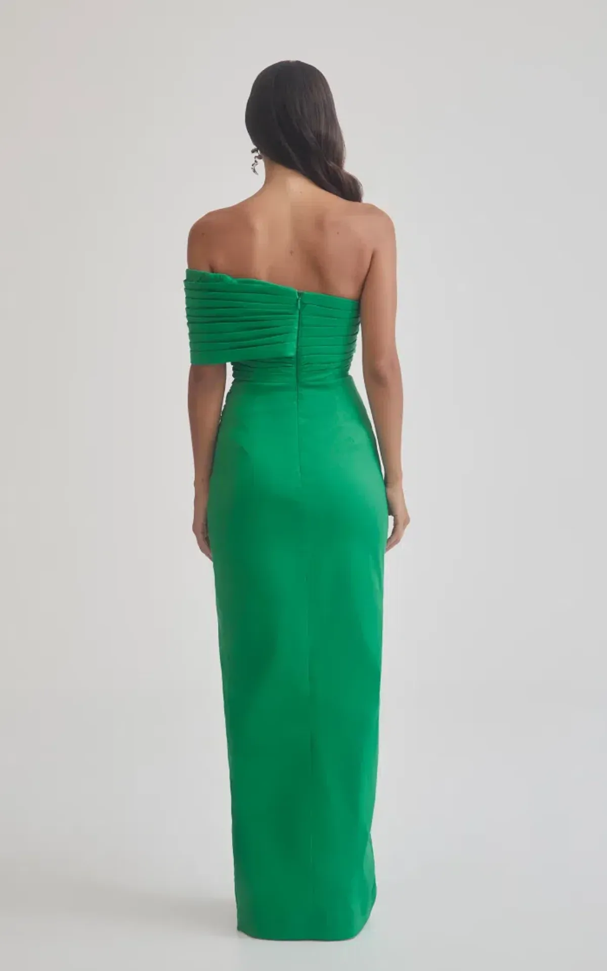 Sheike Giselle Gown in Jade Green Size 12 - Image 2
