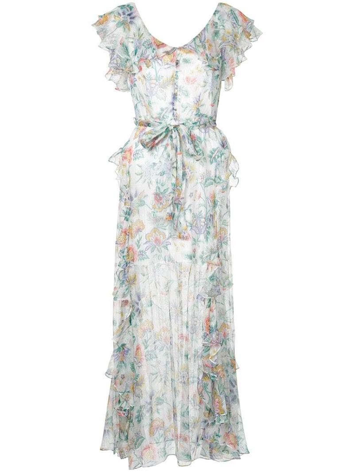 Alice McCall Oh Oh Oh Maxi Dress- Ivory Garden - Image 3