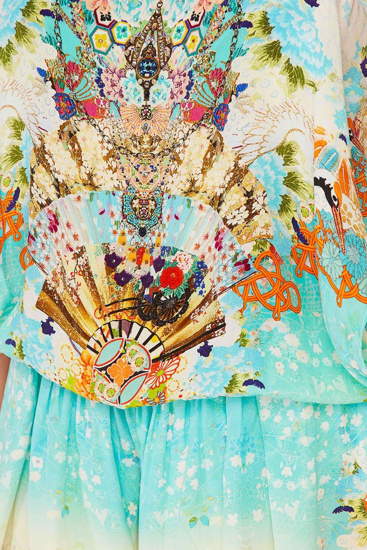 Camilla Retros Rainbow Shoestring Playsuit   - Image 4