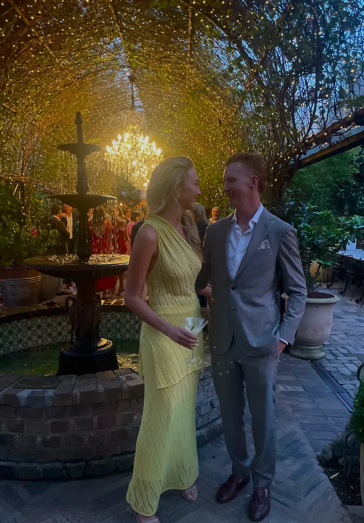 Camilla and Marc Clover Knit Top & Skirt Set in Acid Size 8 - Image 4