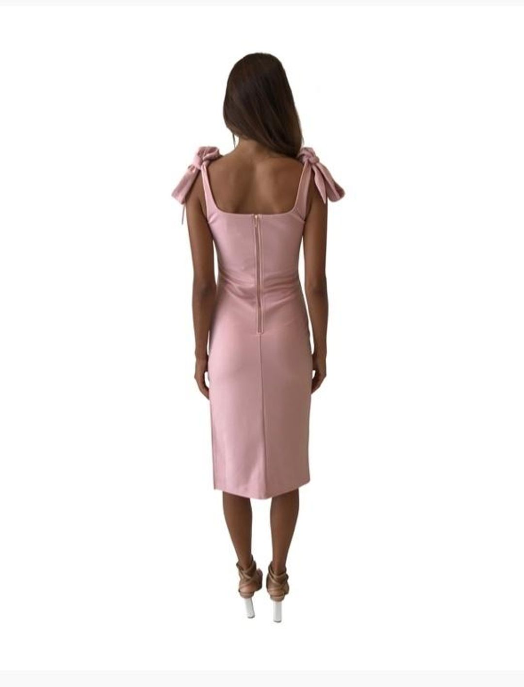 By Nicola Sweetest Thing Pink Dress Size 10 for rent on The Volte - main image
