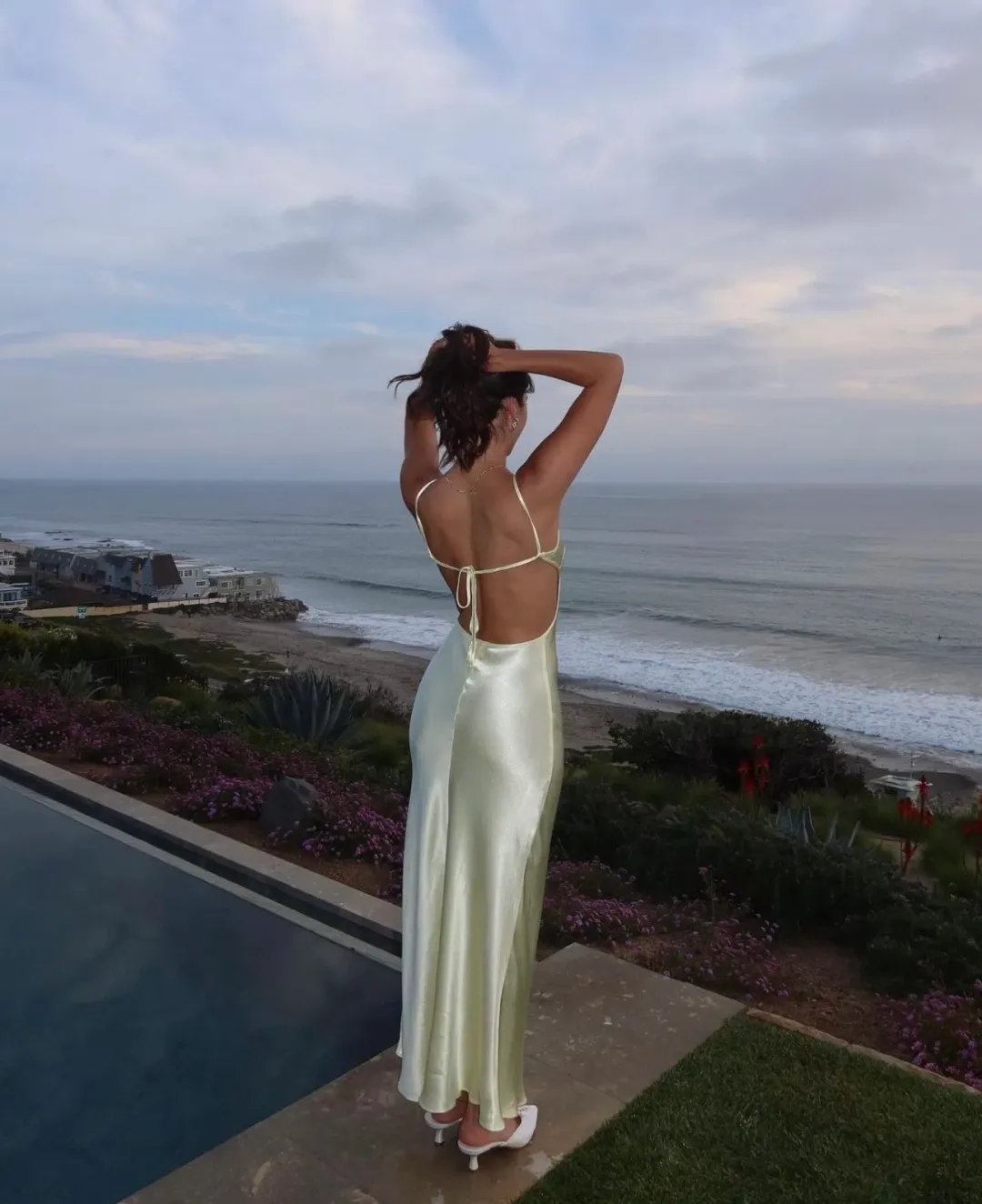 Bec & Bridge Cedar City Maxi Dress Ice Yellow Size AU 6 for rent on The Volte - main image