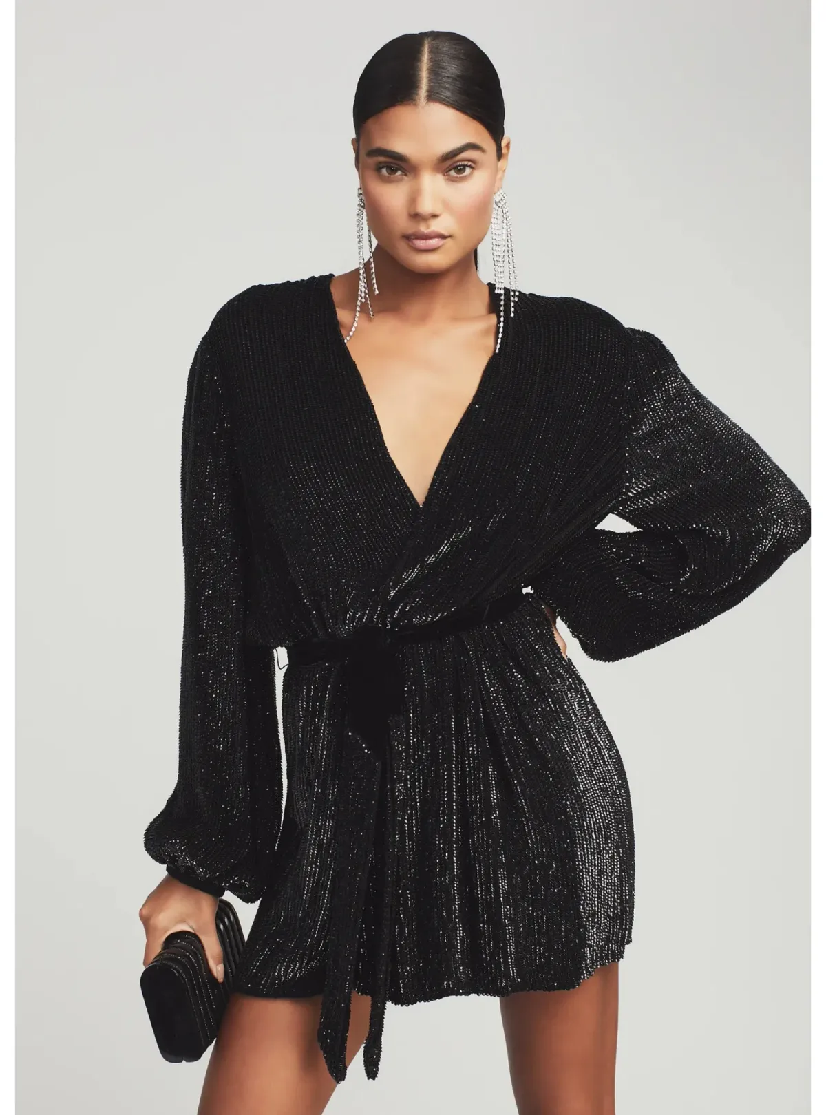 Retrofete Gabrielle Robe Dress In Black Size Small / AU 8 - Image 2