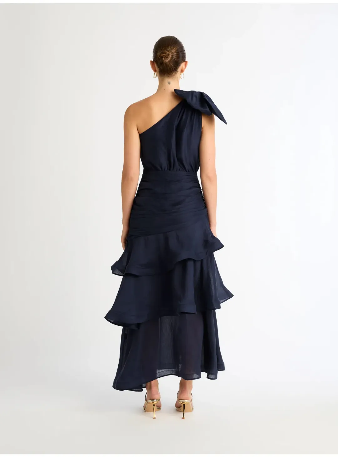 Sheike Casablanca Dress in Ink Size AU 16 for rent on The Volte - main image