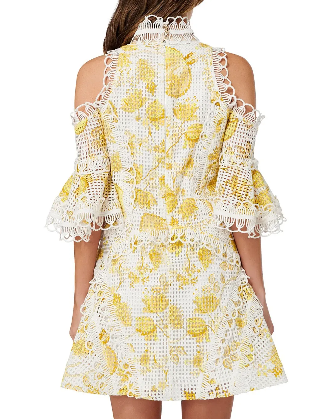 Thurley Chintz Spliced Dress Print Size 6 for rent on The Volte - main image