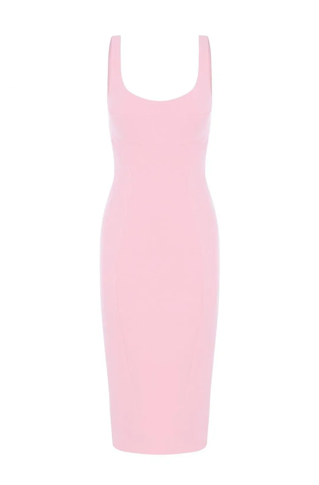 Sheike High Society Dress Pale Pink Size 8 for rent on The Volte - main image