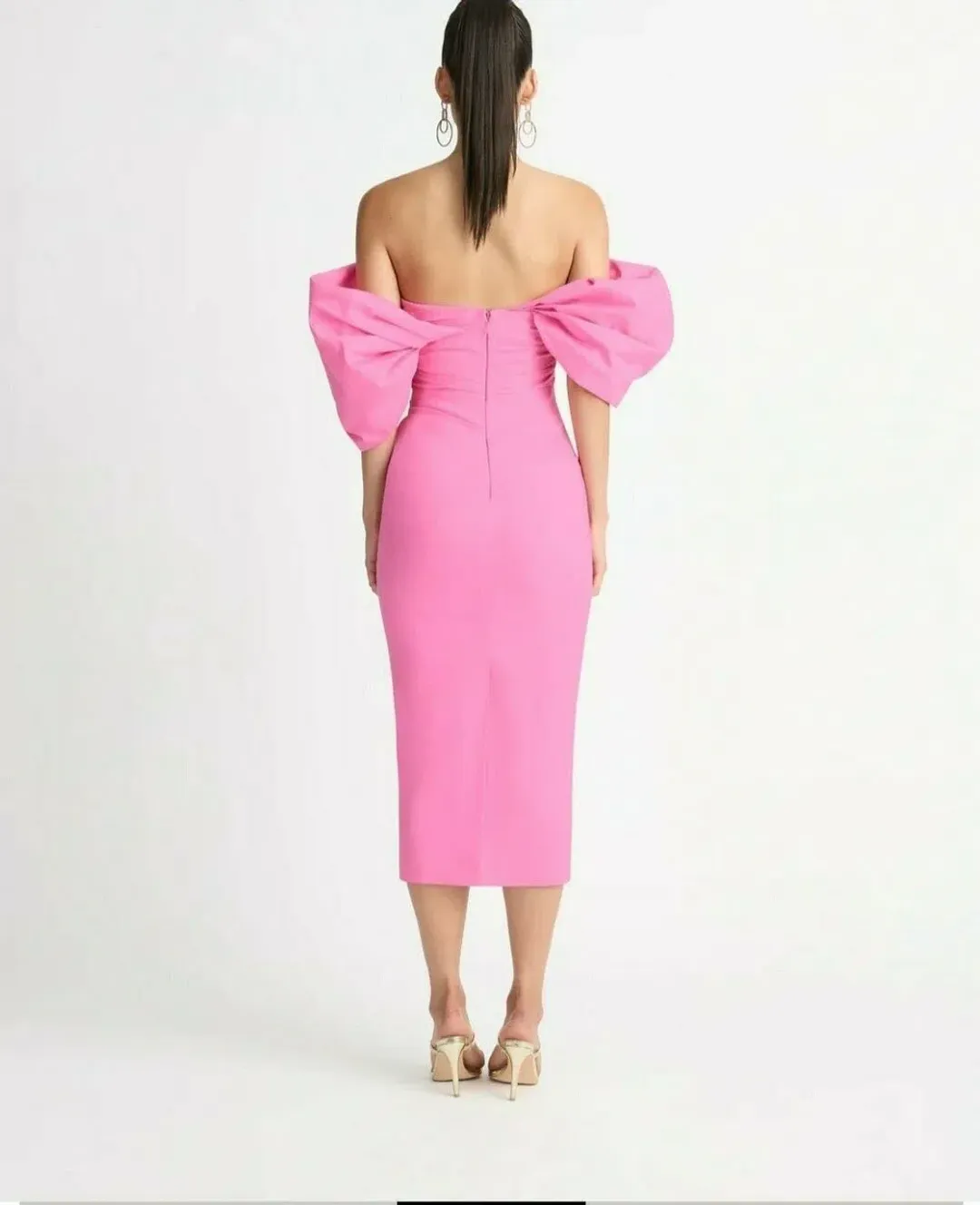 Sheike Ever After Midi Dress Pink Size 16 for rent on The Volte - main image