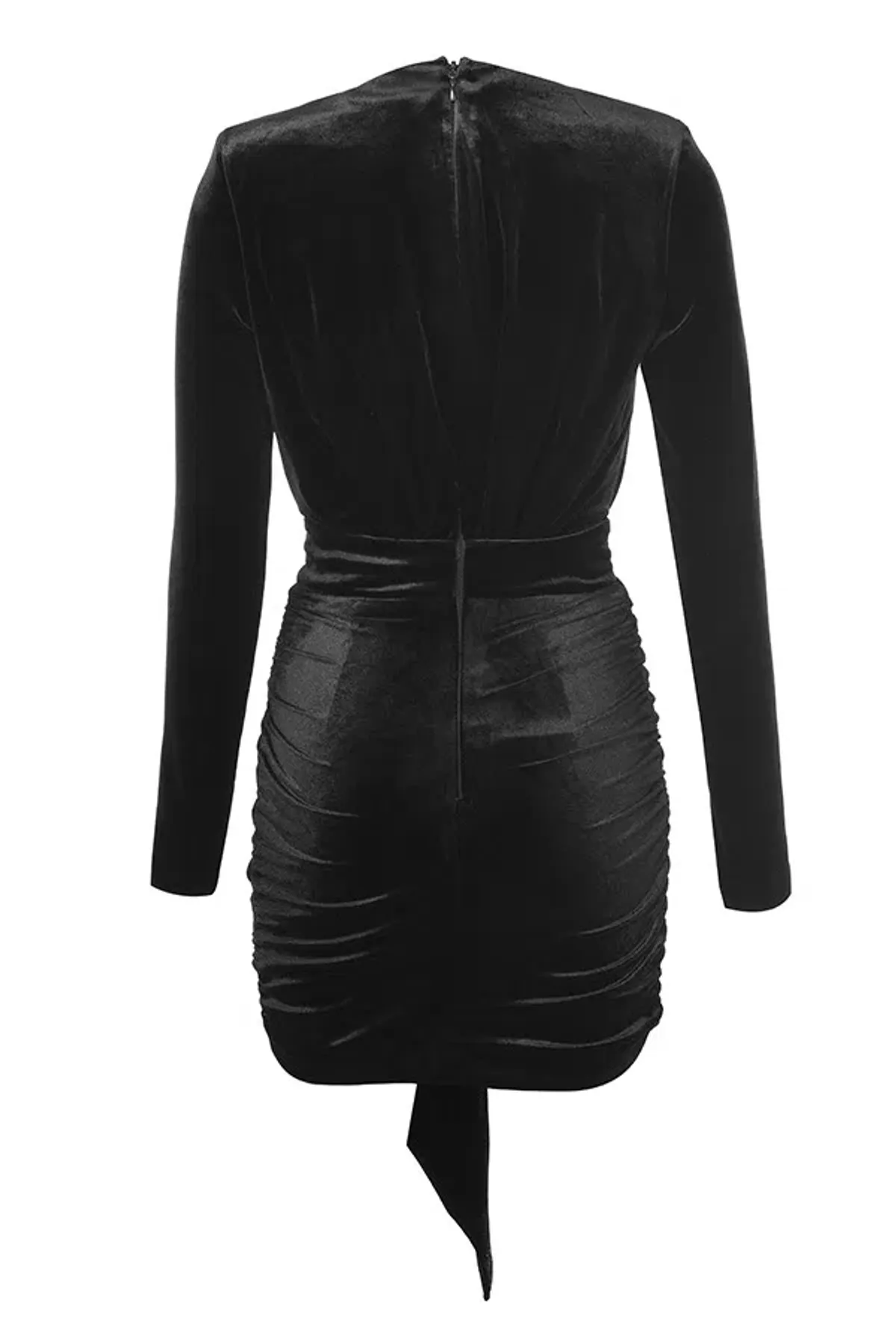 House of CB Mini Dress Black Size 8 - Image 3