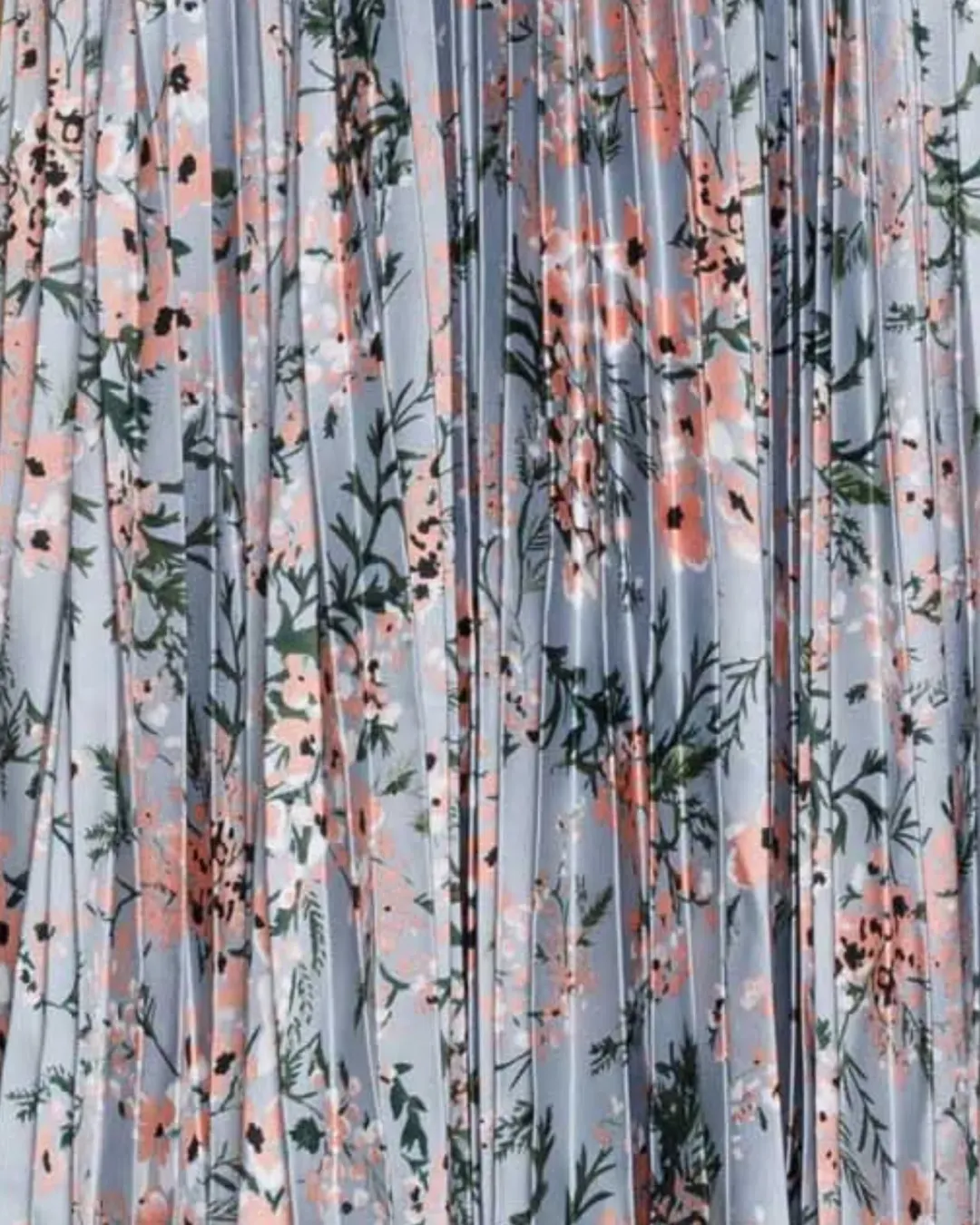 Elle Zeitoune Milan Dress Blue Floral Size AU 14 for rent on The Volte - main image