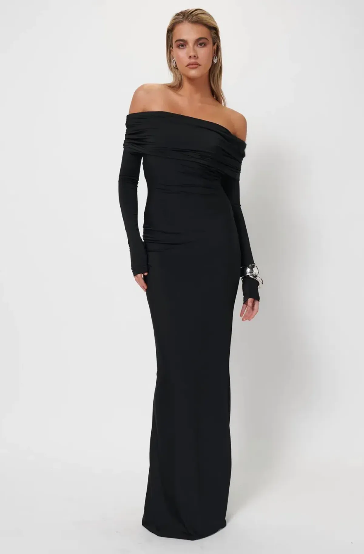 Effie Kats The Gwen Gown in Black Size 10  - Image 3