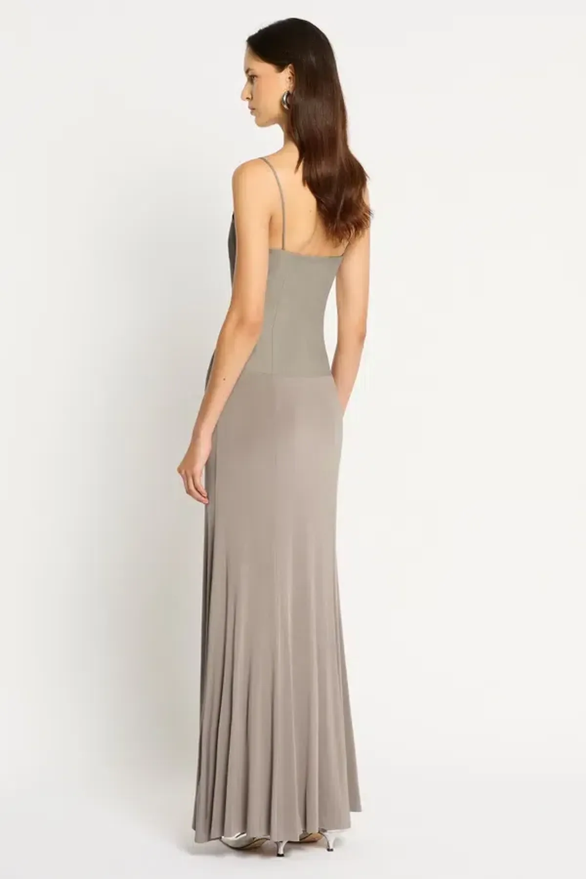 Sass & Bide On Your Mind Maxi Dress Soft Taupe Size 8 - Image 5