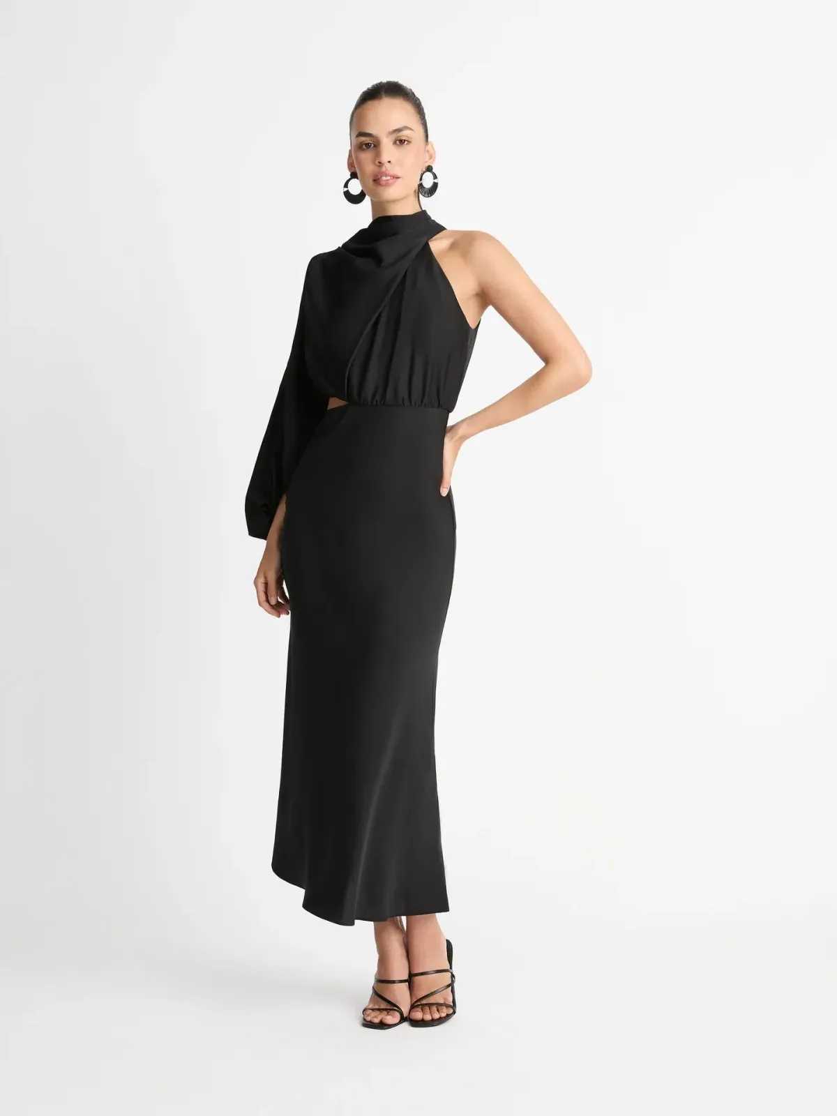 Sheike Olivia Maxi Dress Black Size 14 - Image 1