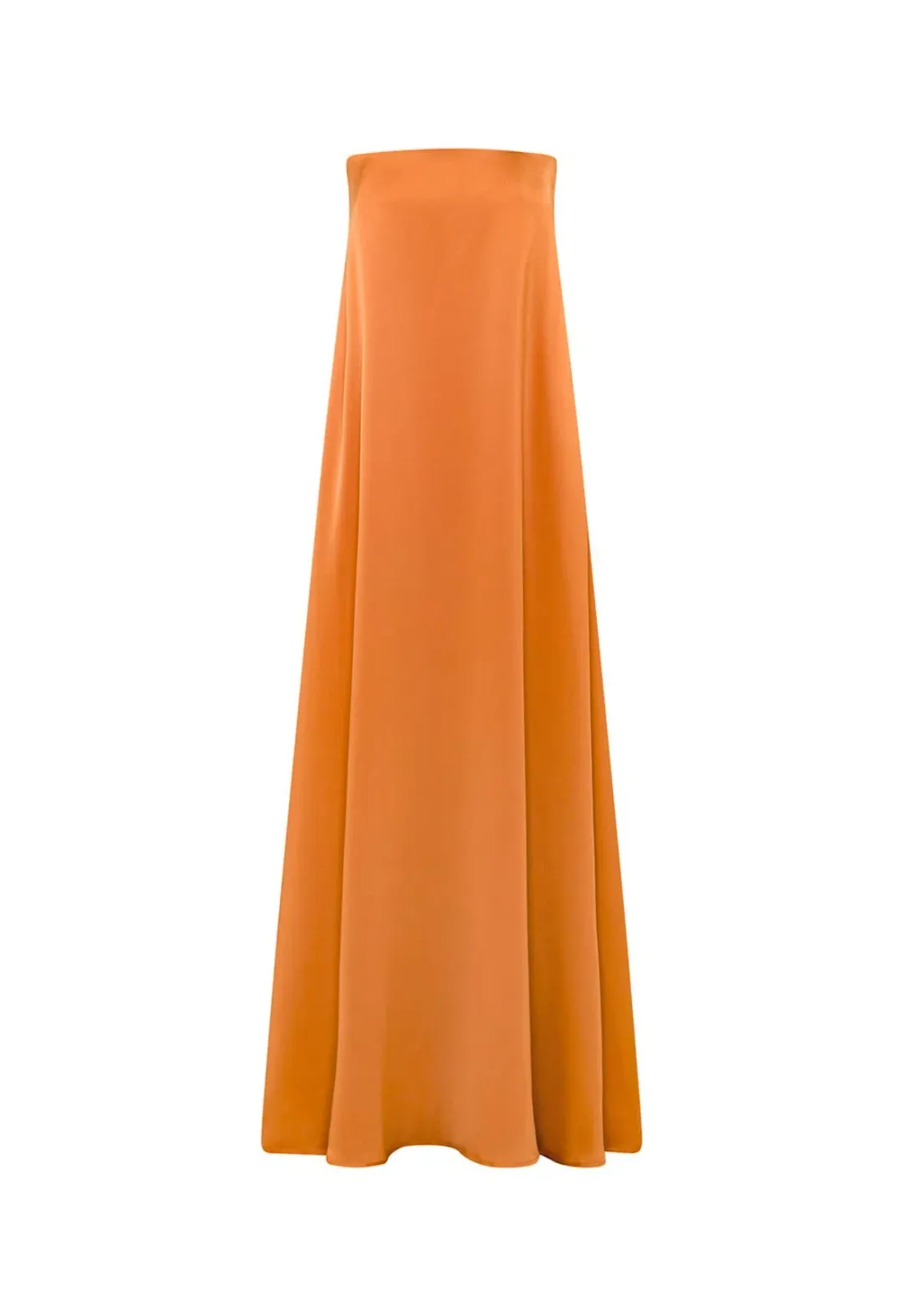 ANNA QUAN Delfina Maxi Dress Kumquat Orange 8 for rent on The Volte - main image