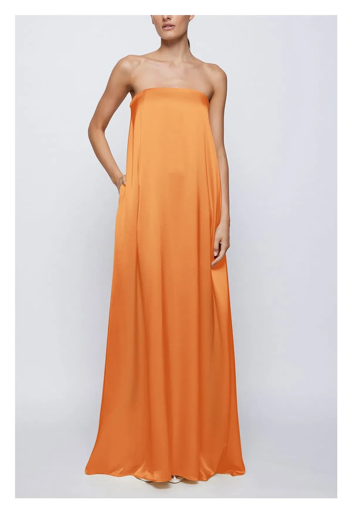 ANNA QUAN Delfina Maxi Dress Kumquat Orange 8 - Image 1