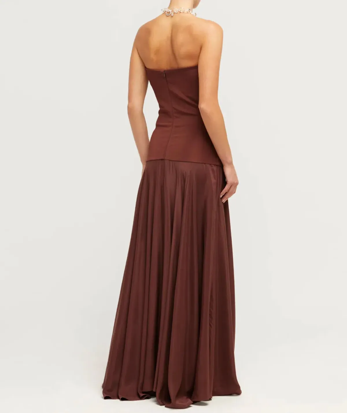 Esse Studios Illi Band Maxi Dress in Java Size 8 - Image 2
