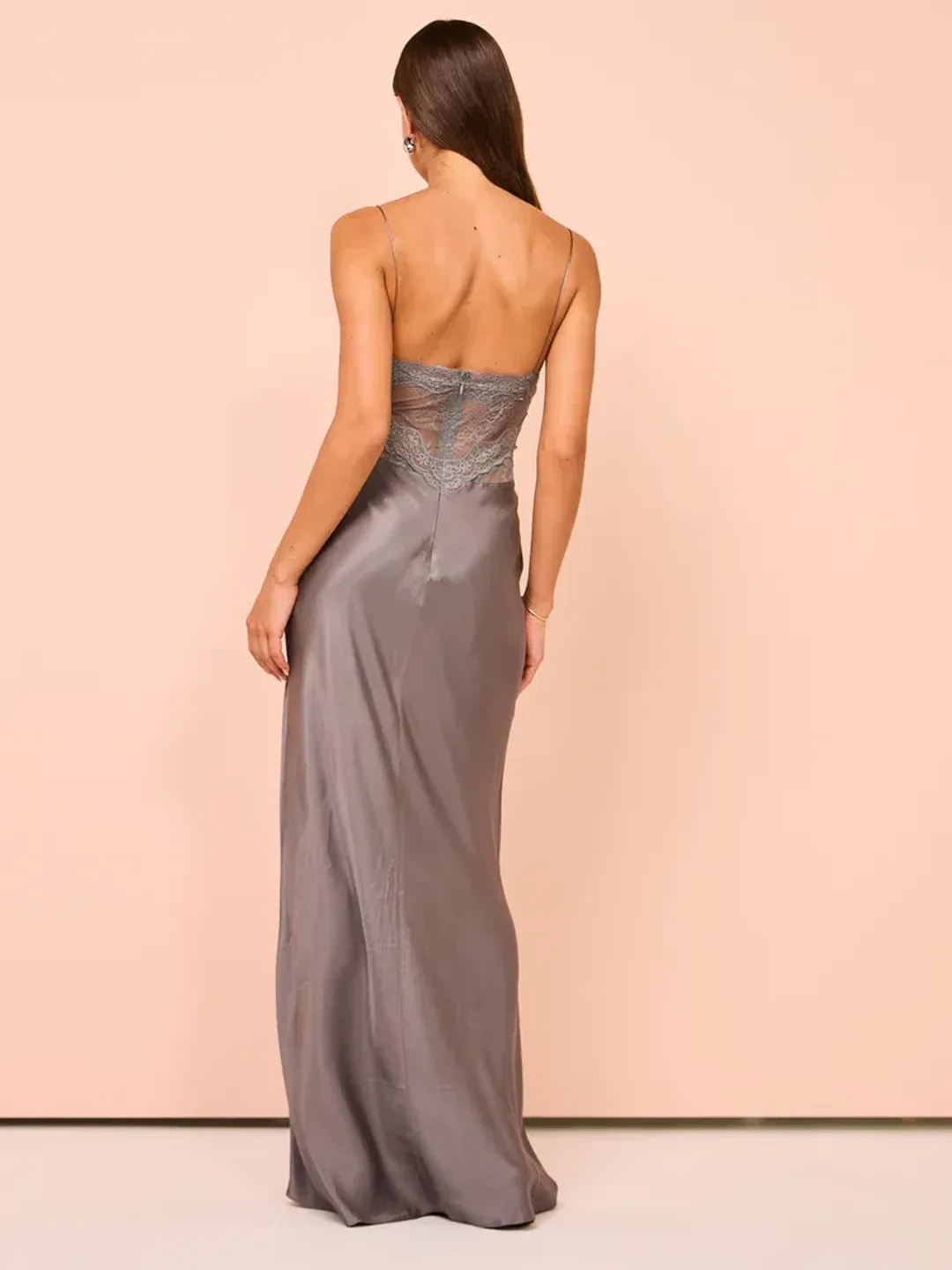 Bec & Bridge Amoras Gown in Grey Size 10 for rent on The Volte - main image