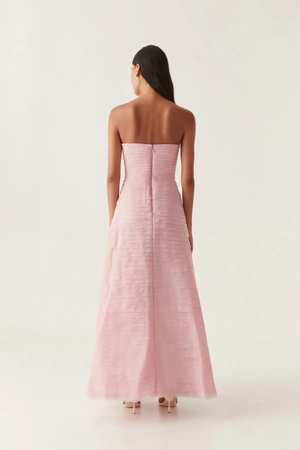 Aje Soundscape Maxi Dress Pink Size 10 - Image 3