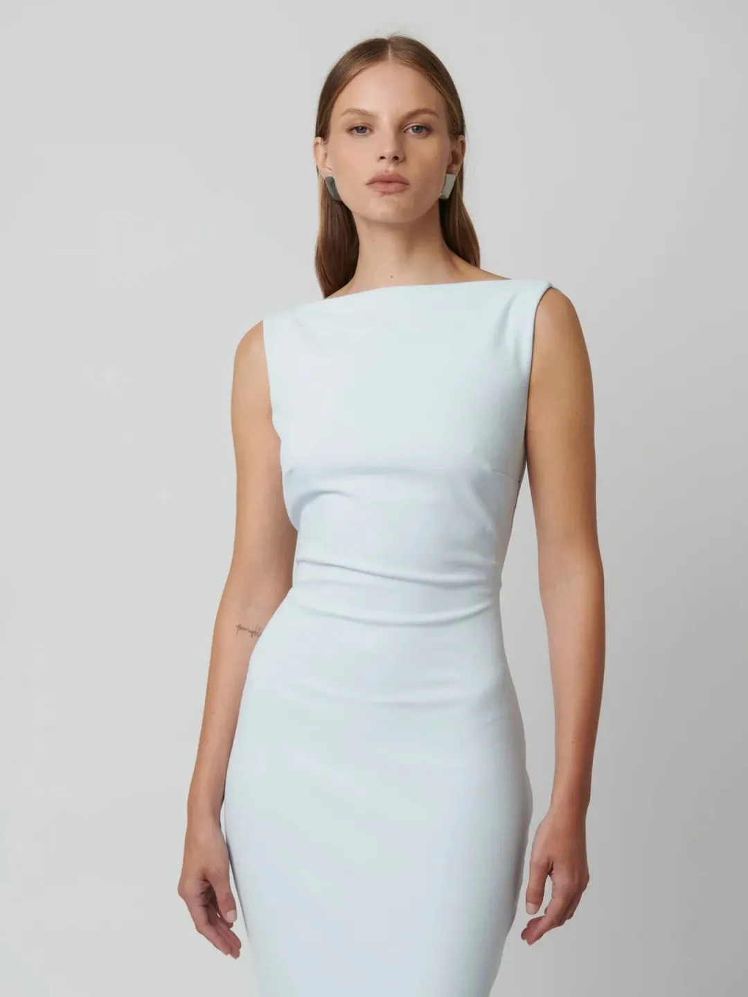 Effie Kats Verona Gown In Ice Blue Size S / AU 8 for rent on The Volte - main image