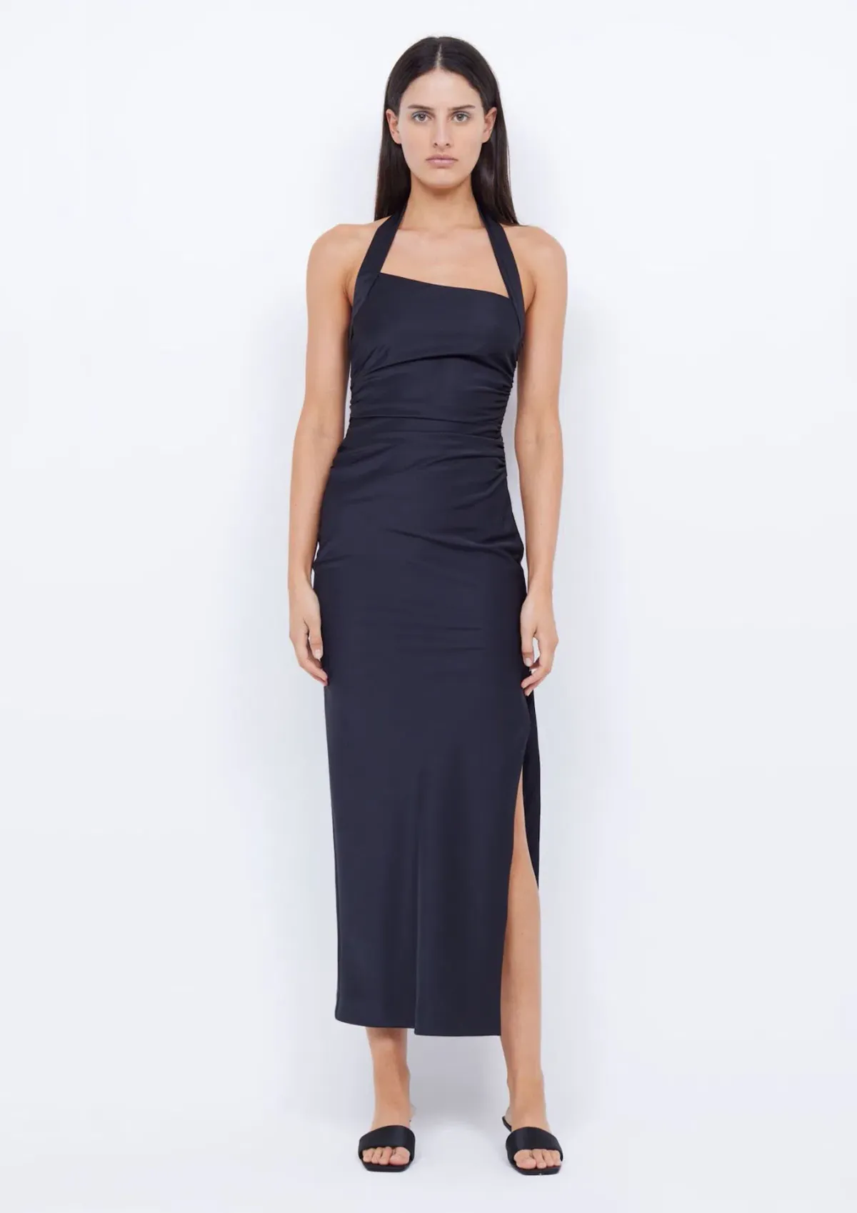Bec & Bridge Ula Asym Maxi Dress Black Size 8 - Image 1