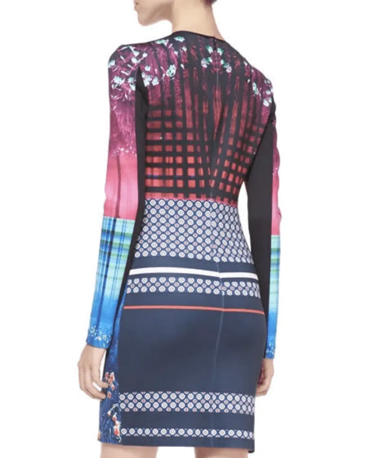 Clover Canyon Enchanted Woodlands Long Sleeve Dress Print Size 8 - Image 2