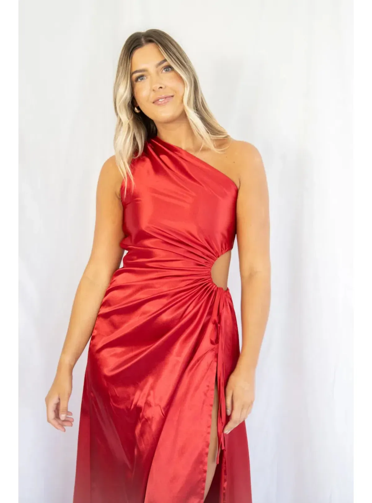 Sonya Moda Nour Red Maxi Dress Red Size AU 8 - Image 2