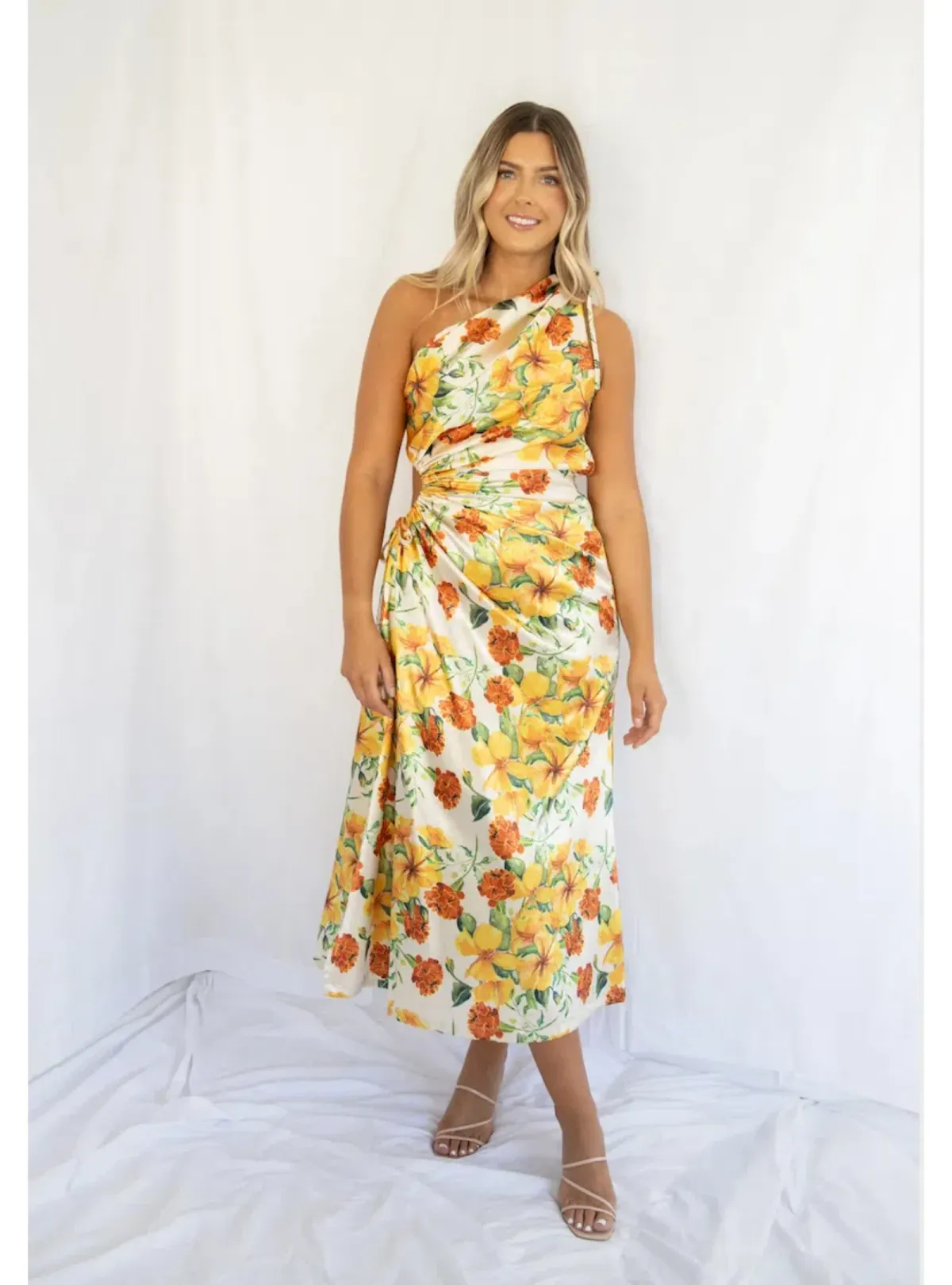 Sonya Moda Yarden Floral Maxi Dress Floral Size AU 10 - Image 1