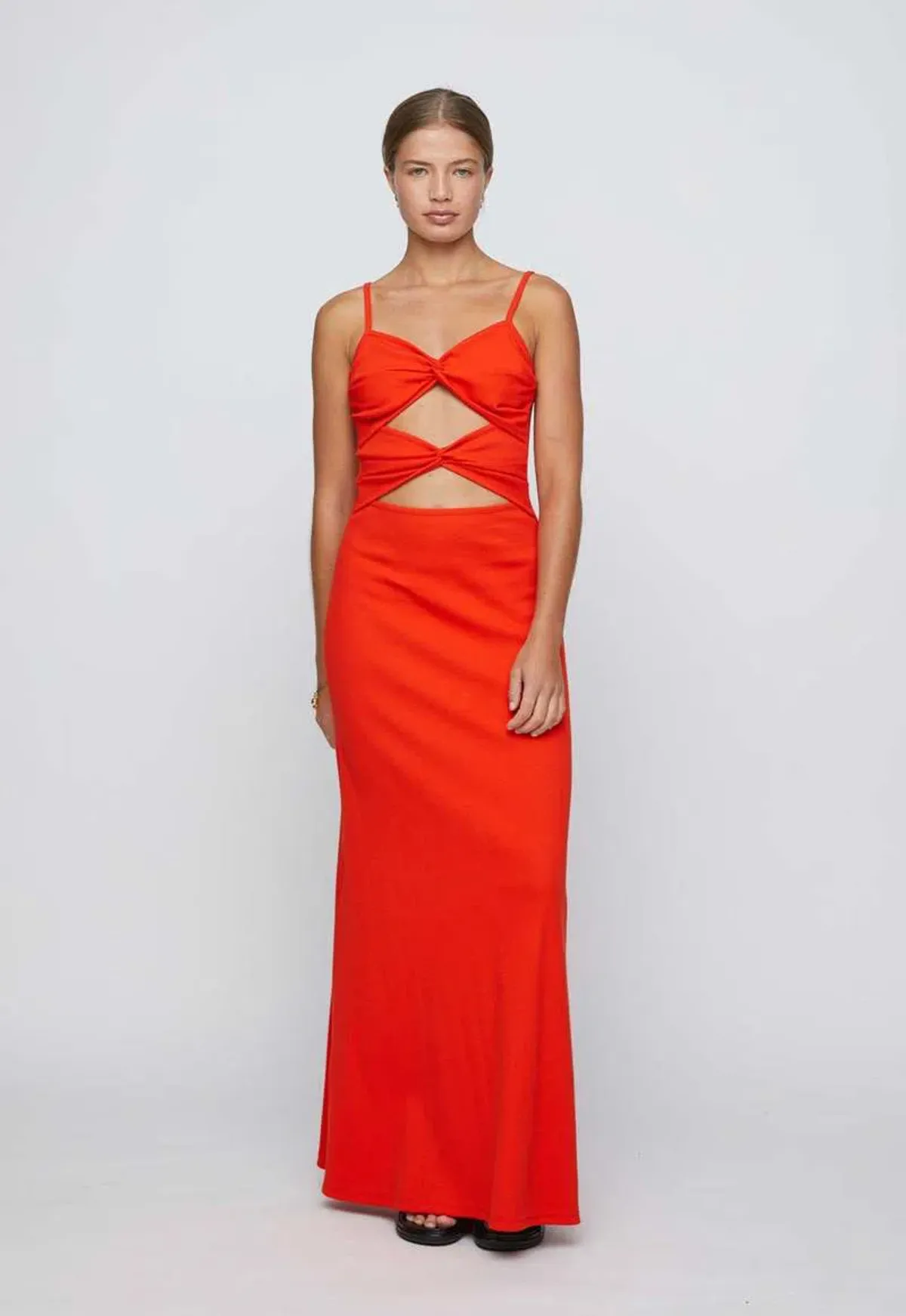 Anna Quan Natalia Dress in Chilli Size 12 - Image 1