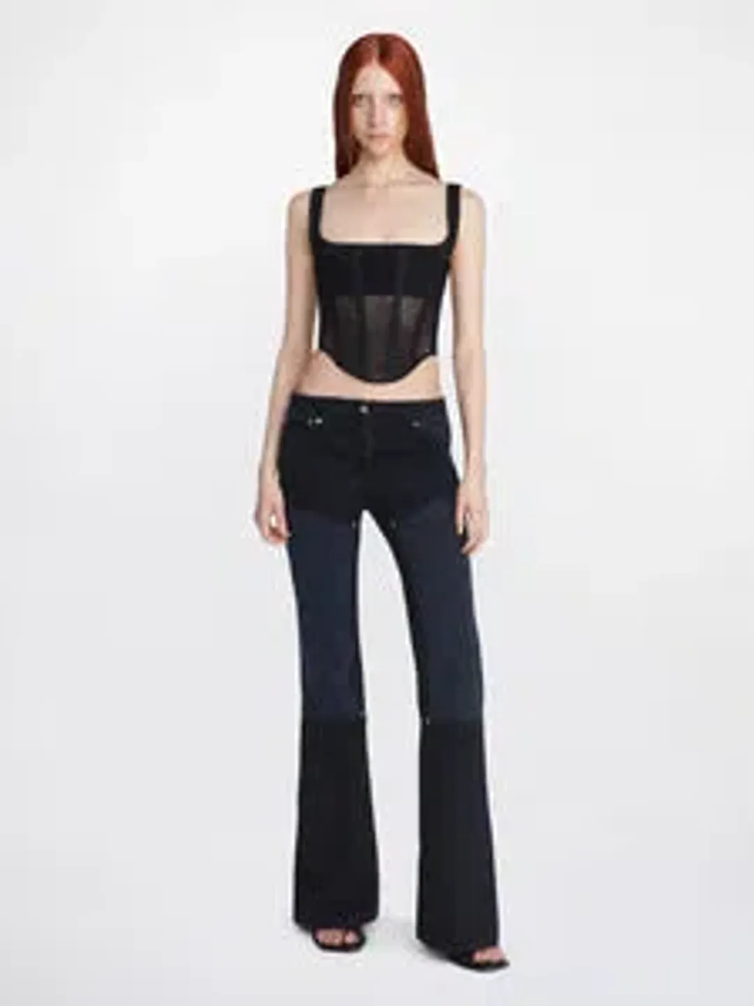 PatBO Beaded Crop Top Size 8 for rent on The Volte - main image