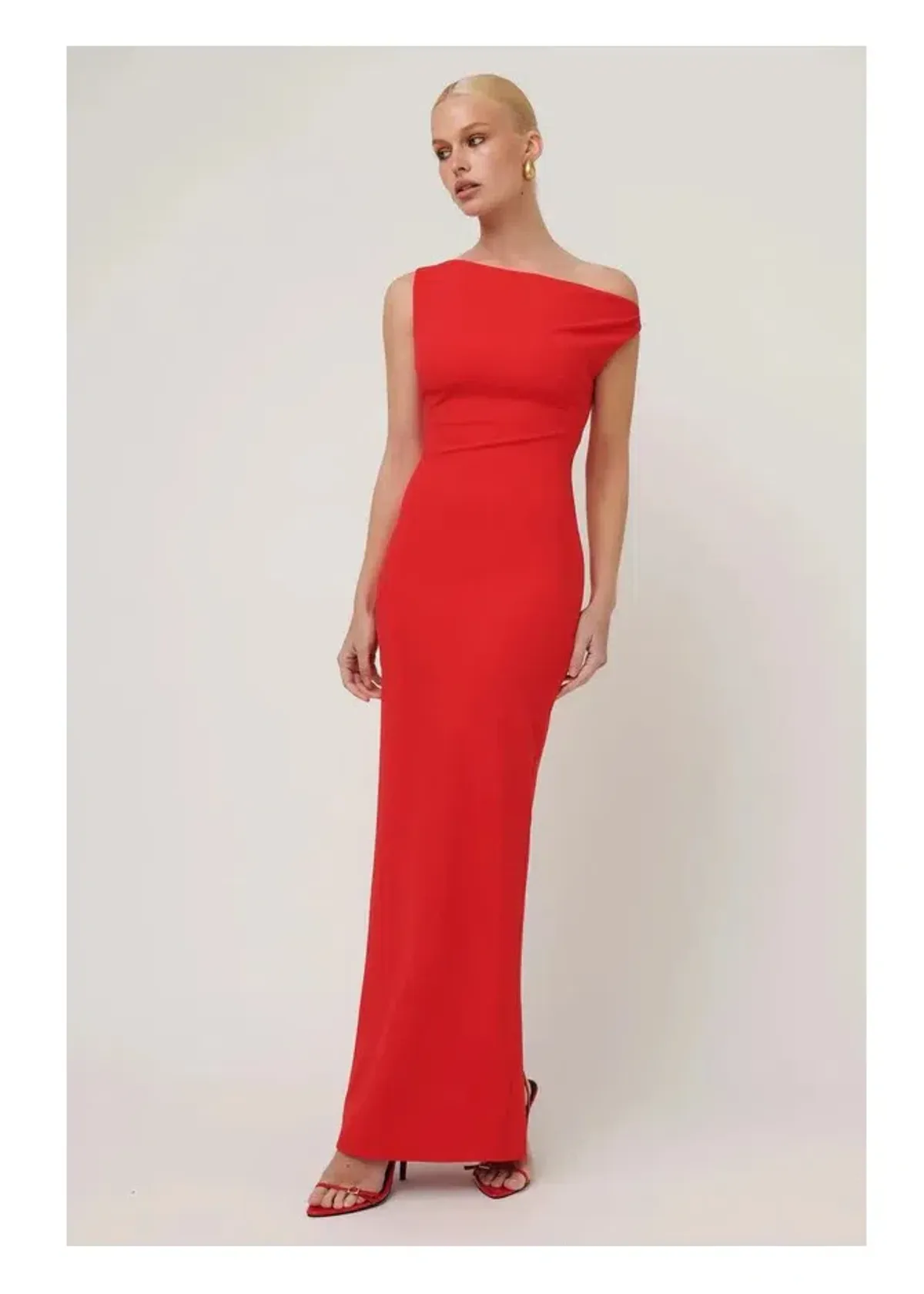 Effie Kats Inaya Gown Red Size 6 - Image 1