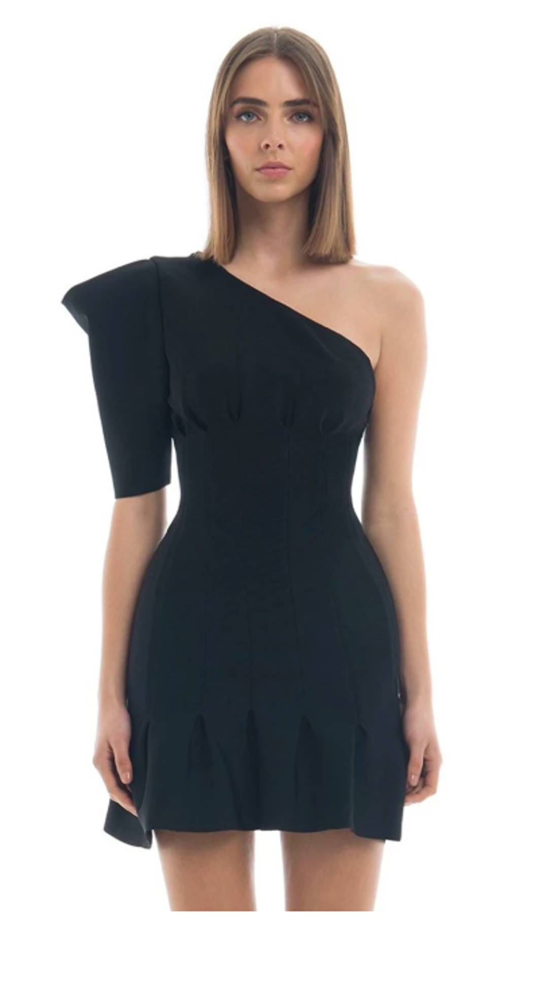 MISHA Soraya Mini Dress Size 12 for rent on The Volte - main image