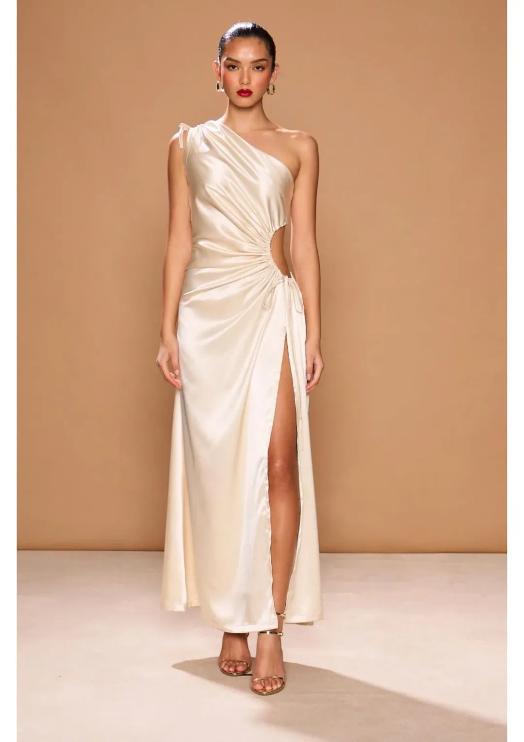 Sonya Moda Nour Maxi Dress In Ocean Pearl Size AU 6  for rent on The Volte - main image