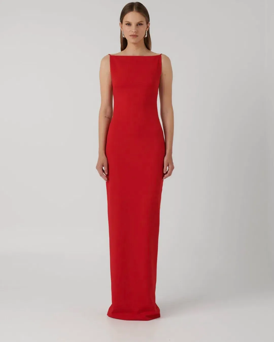 Effie Kats Gabbi Gown Red Size XS/Au 6 for rent on The Volte - main image