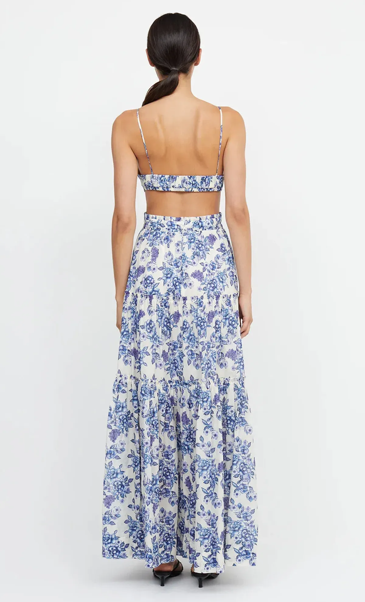 Bec & Bridge Carla V Maxi Dress Floral Size 16 - Image 2