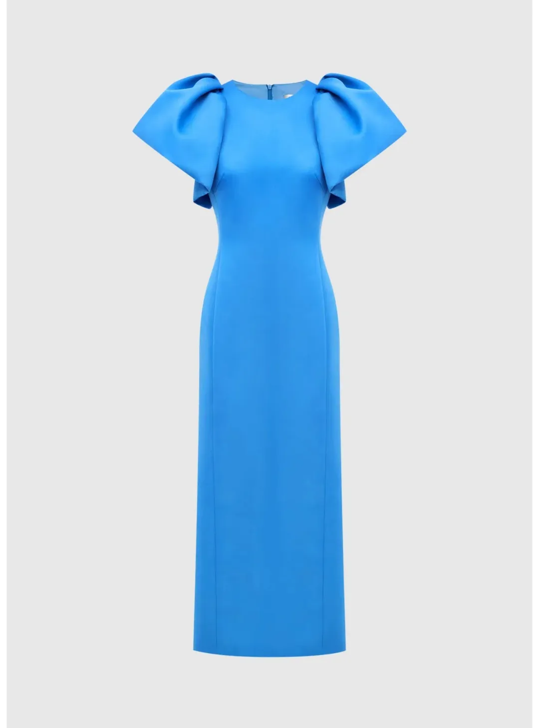 Leo Lin Lucinda Maxi Dress Steel Blue Size AU 12 for rent on The Volte - main image