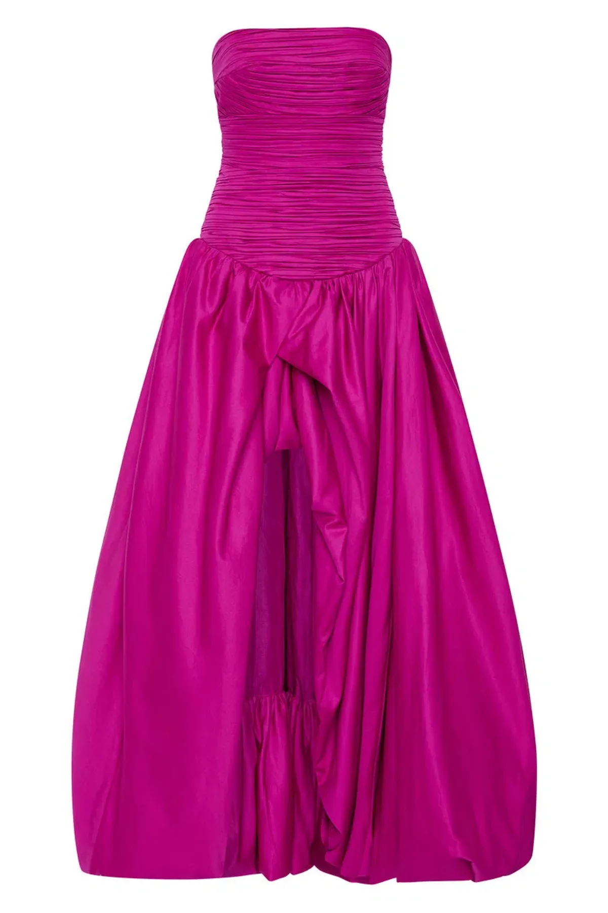 Aje Violette Bubble Hem Maxi Dress Magenta Size 10 - Image 6