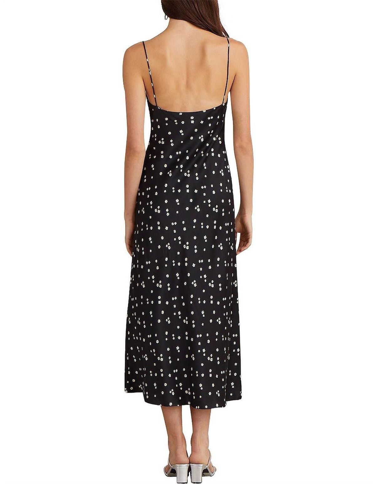Bec & Bridge Daisy Slip Midi Dress Floral Size 12 - Image 2