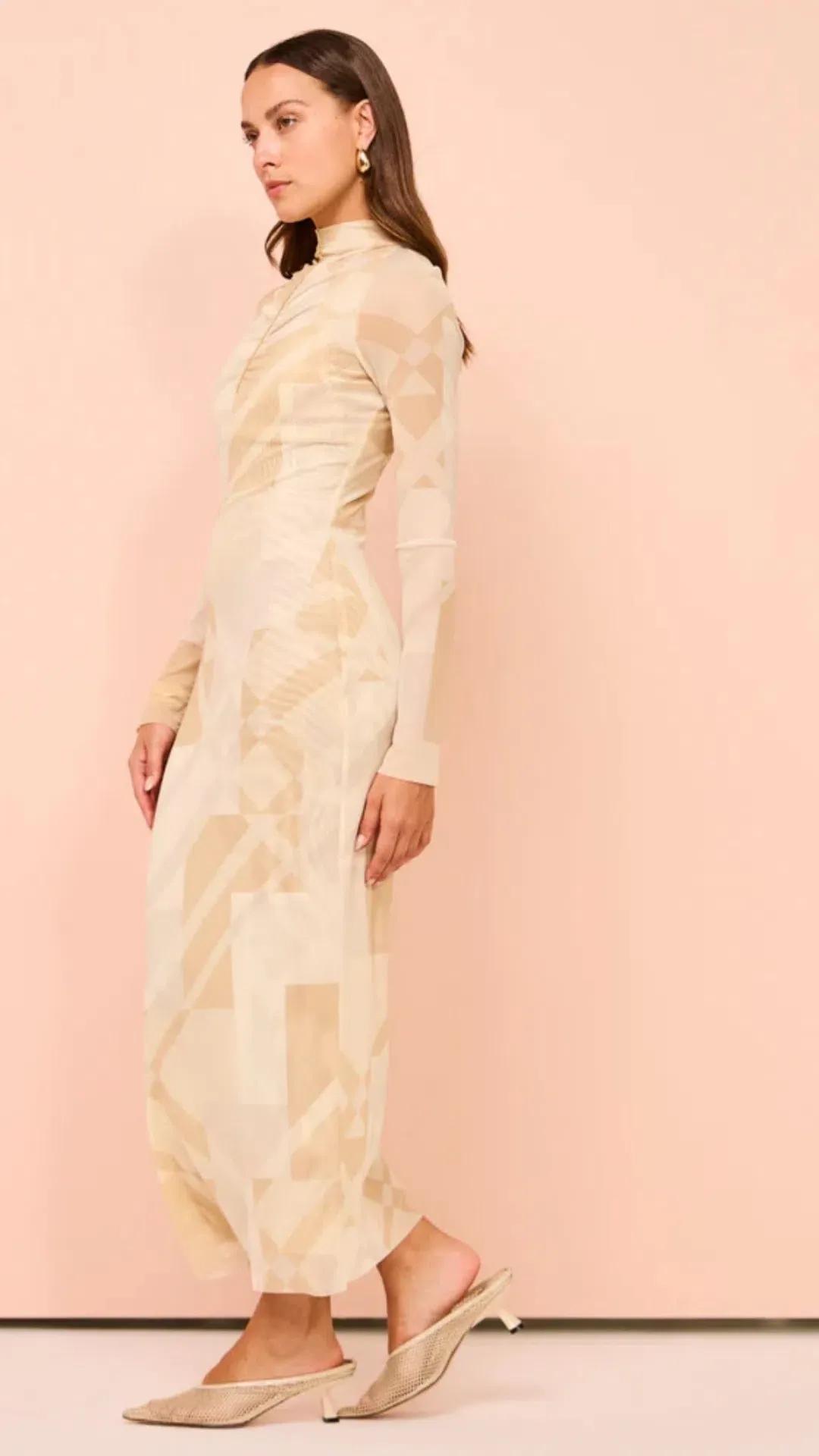 Camilla and Marc Esra Dress Print Size 10 for rent on The Volte - main image