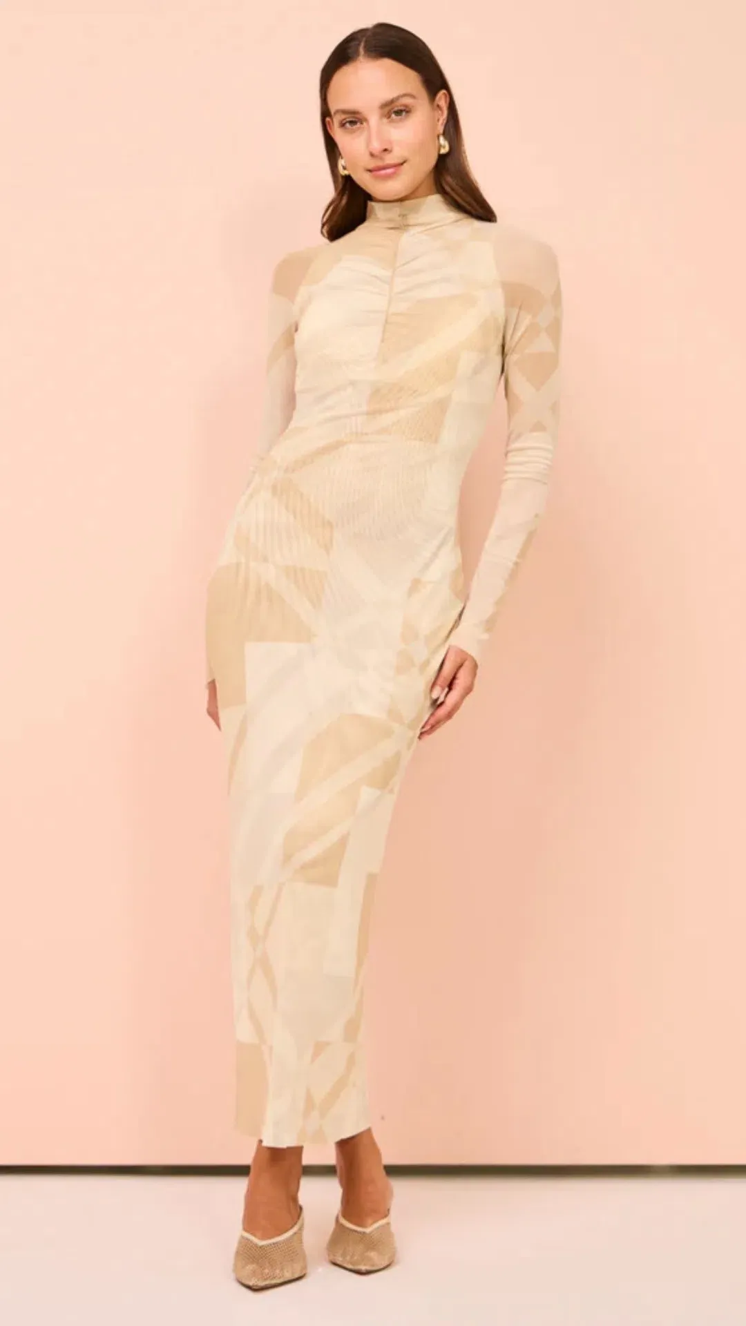 Camilla and Marc Esra Dress Print Size 10 for rent on The Volte - main image