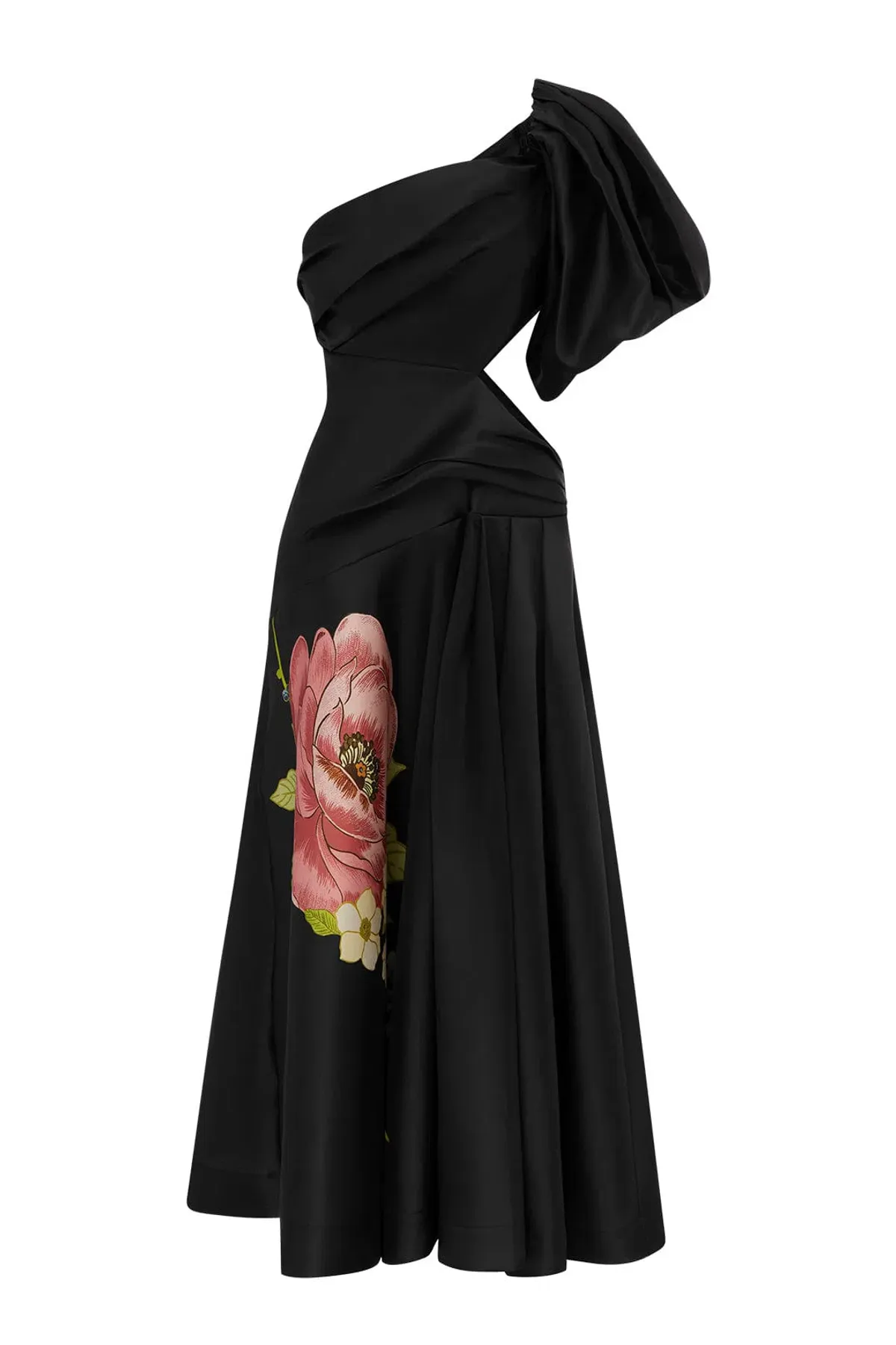 Alemais Regent Noir Gown Black Floral Size 8 - Image 3