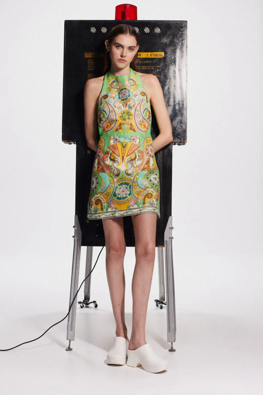 Alemais Pinball Mini Dress Multi Size 10 for rent on The Volte - main image