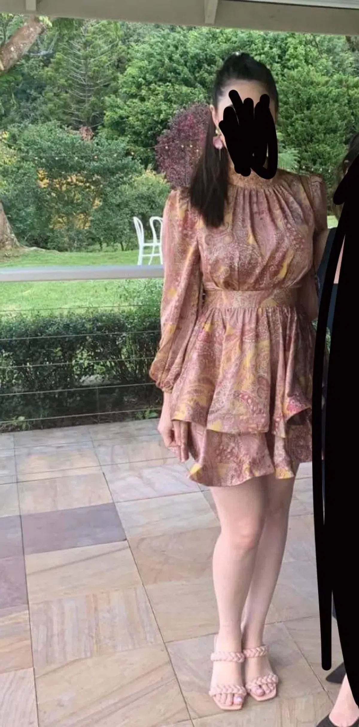 Sheike Cecelia Dress Print Size 10 - Image 3