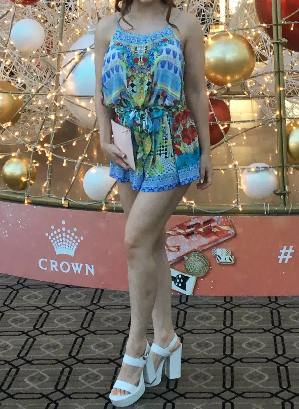 Camilla Masking Madness Shoestring Strap Playsuit Size 10 - Image 5