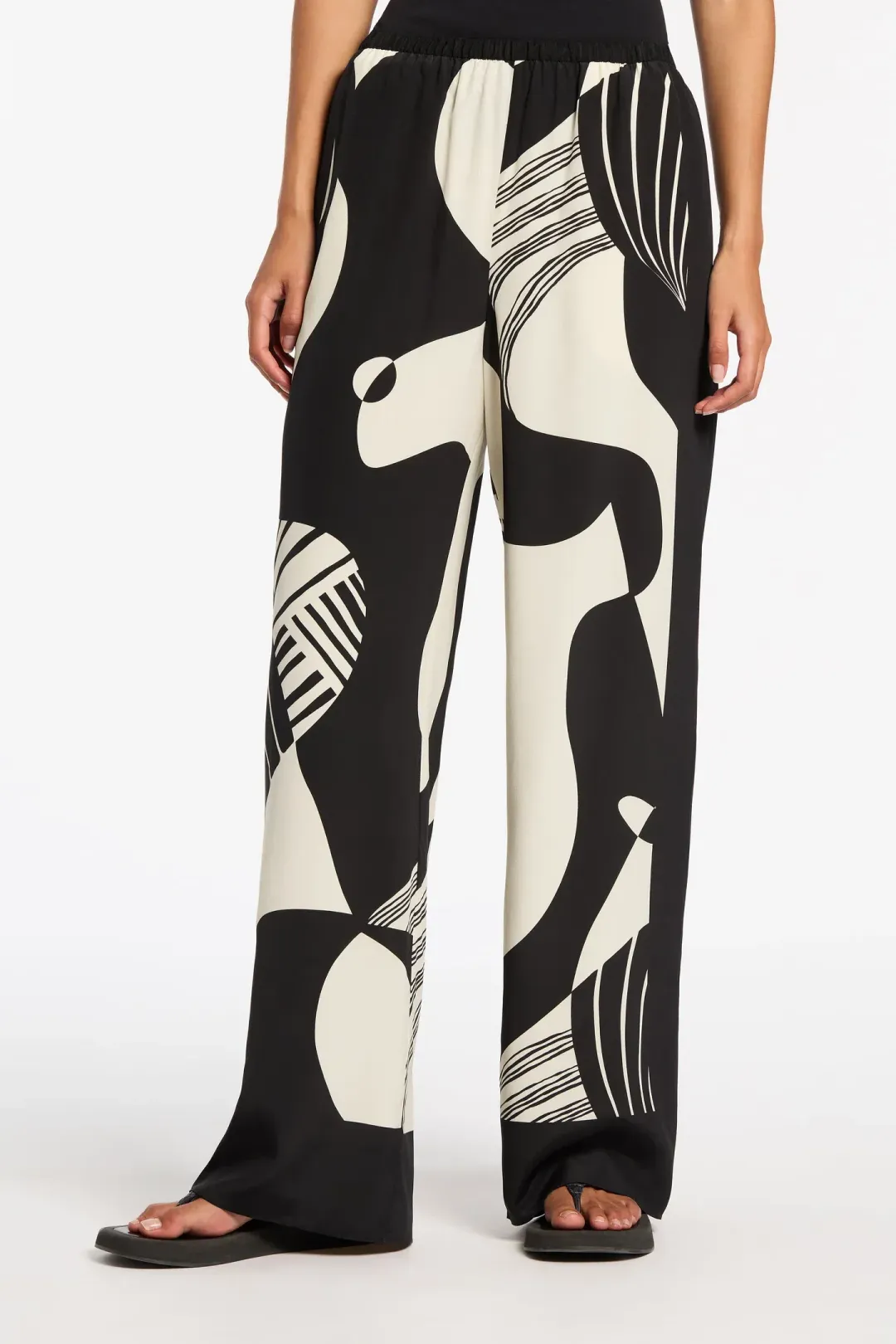 Sir the Label Realisme Pant in Papier Print Size AU 8 for rent on The Volte - main image