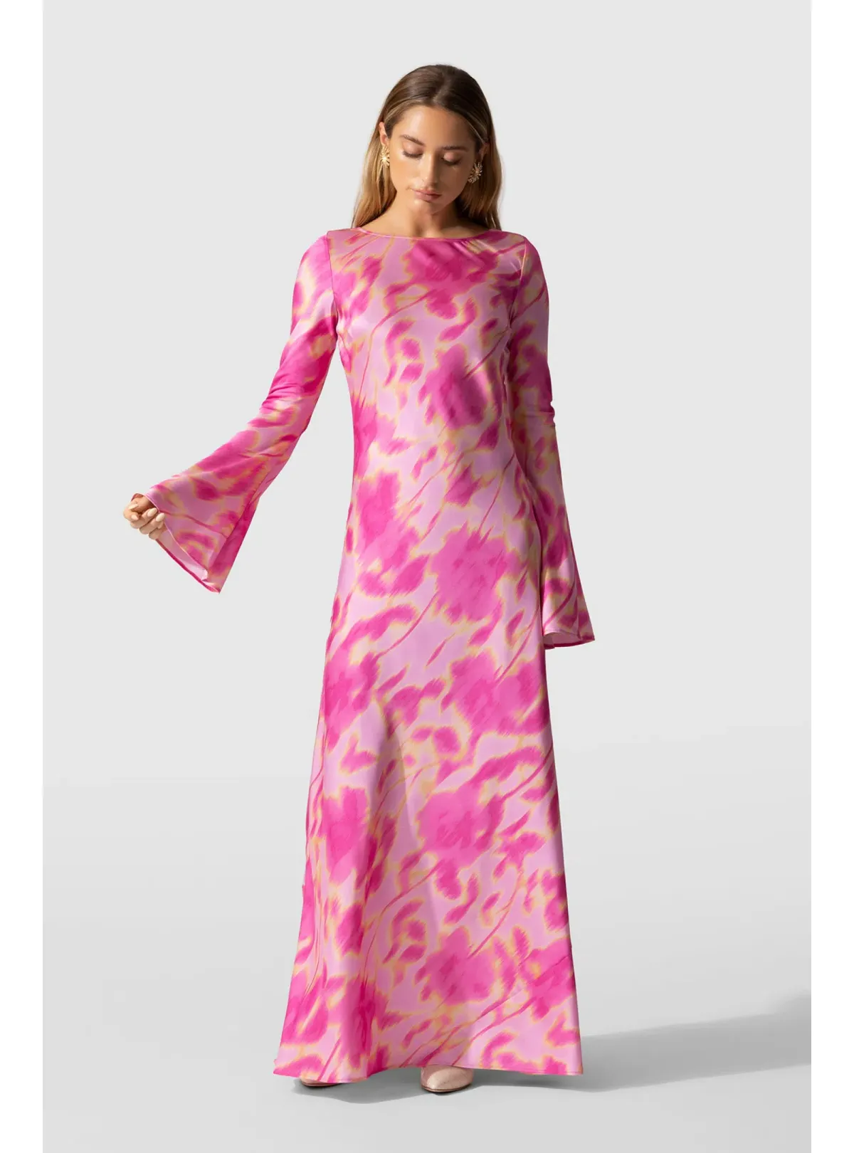 Wolf Gang Calypso Maxi Dress in Candy Haze Size AU 10 - Image 1