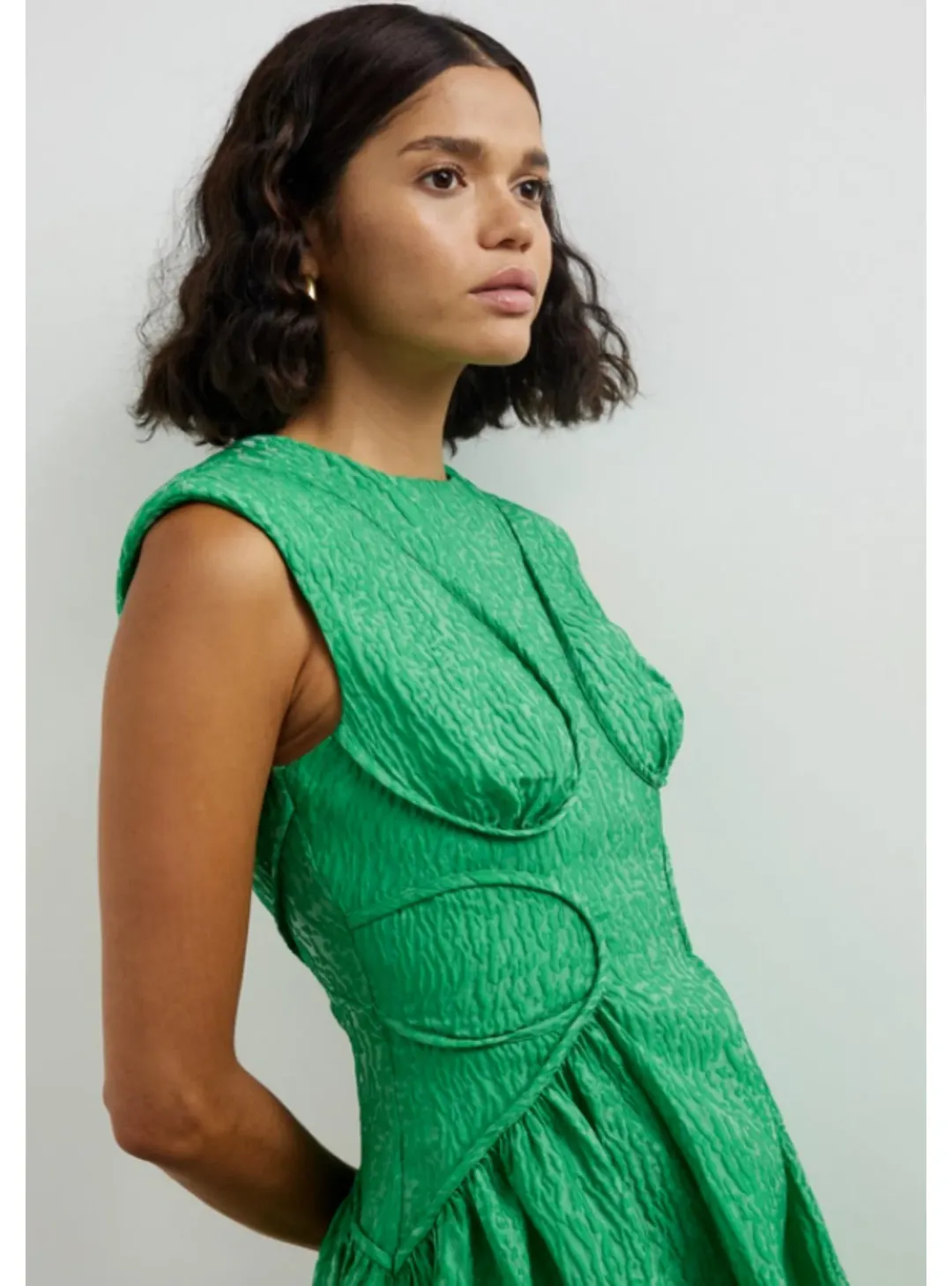 Rachel Gilbert Celia Dress in Apple Size AU 10 for rent on The Volte - main image