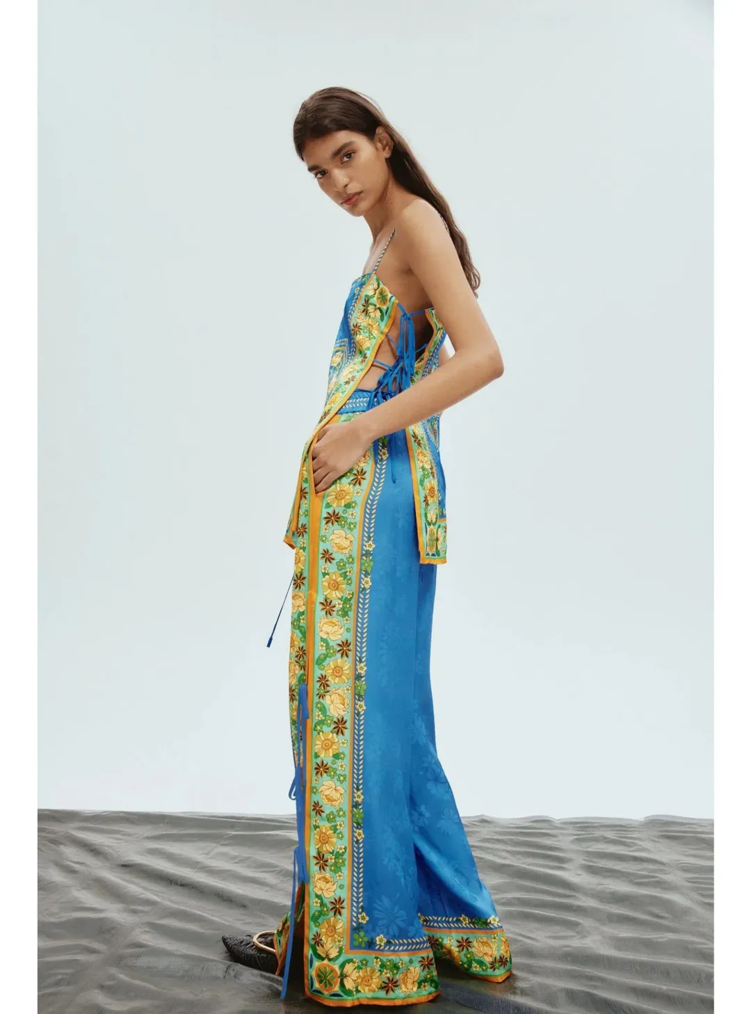 Alemais Linda Wide Leg Pant Set Size AU 8 for rent on The Volte - main image