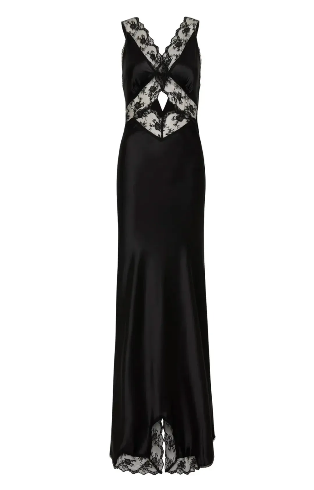 Sir the Label Aries Cut Out Gown Black Size 0 / AU 6 for rent on The Volte - main image