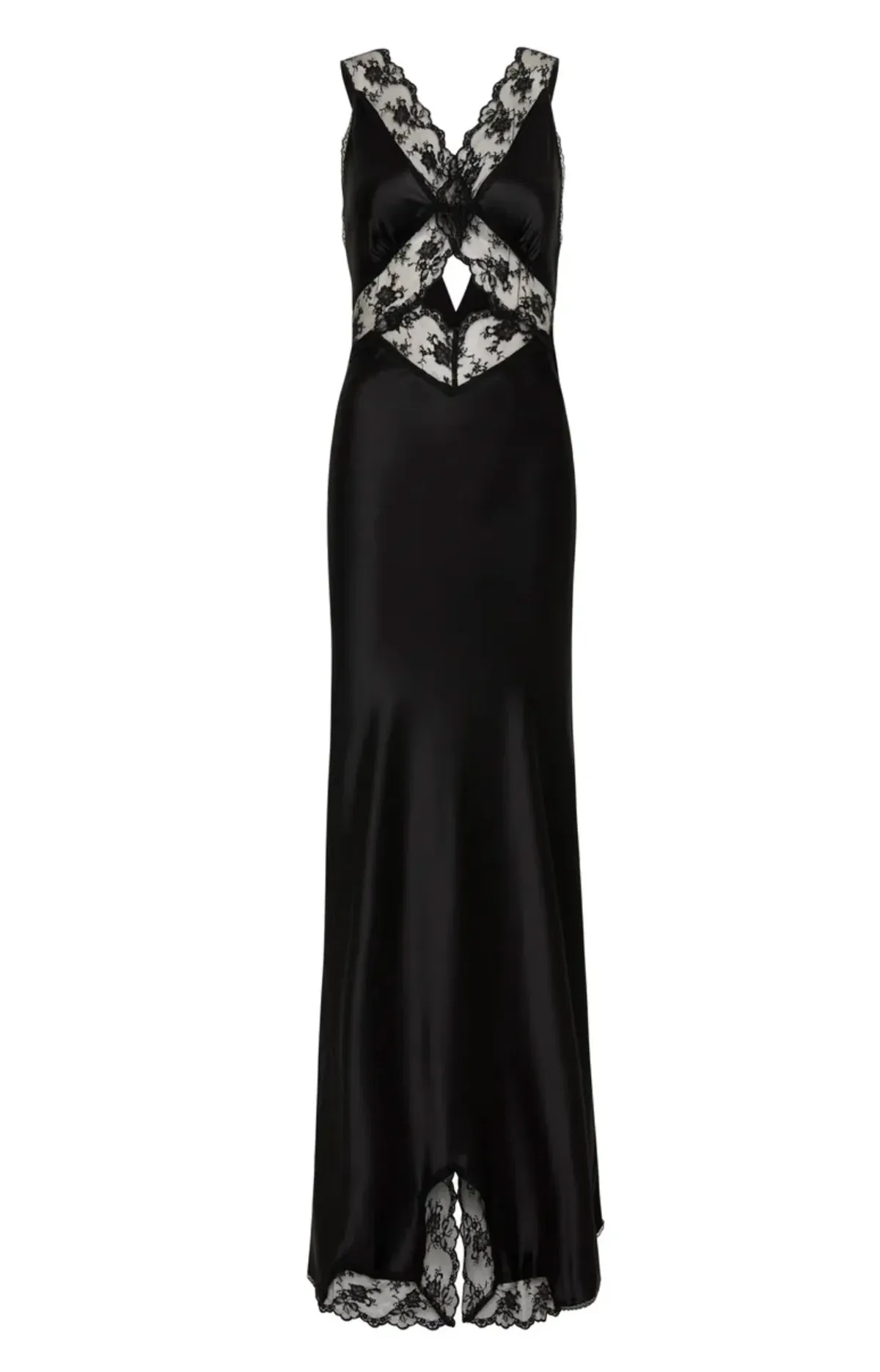 Sir the Label Aries Cut Out Gown Black Size 0 / AU 6 - Image 3